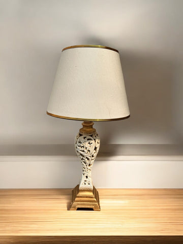 Old Pillar Lamp | Pair for Side Tables Old Pillar Lamp | Pair for Side Tables