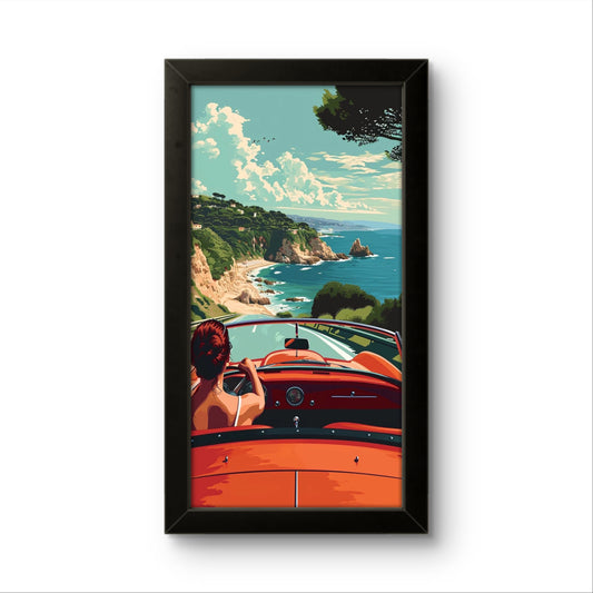 Drive with the View | Animated Wall Art Frame
