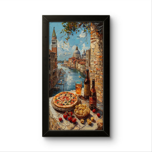 Pizza Picnic | Animated Wall Art Frame