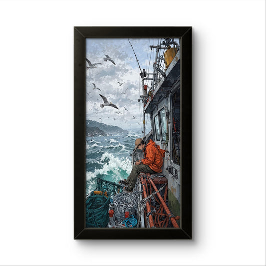 Lost At See | Animated Wall Art Frame