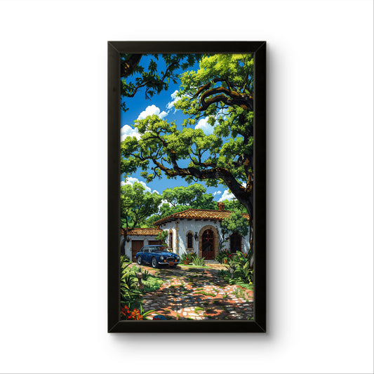 Forgotten Whispers | Animated Wall Art Frame