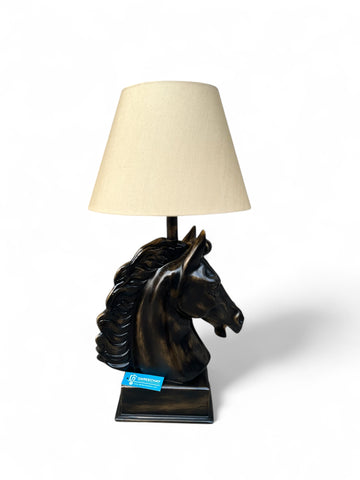 Face Horse Lamp | Pair for Side Tables Face Horse Lamp | Pair for Side Tables