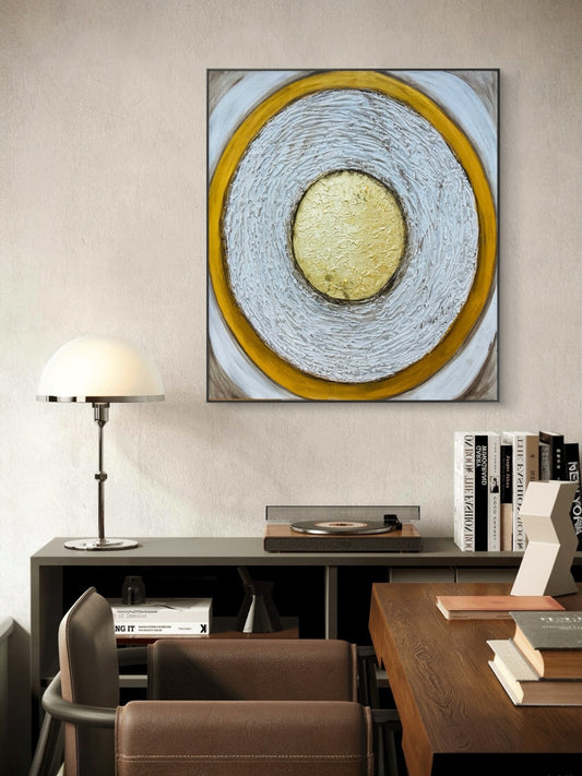 Golden Circle | Hand painting