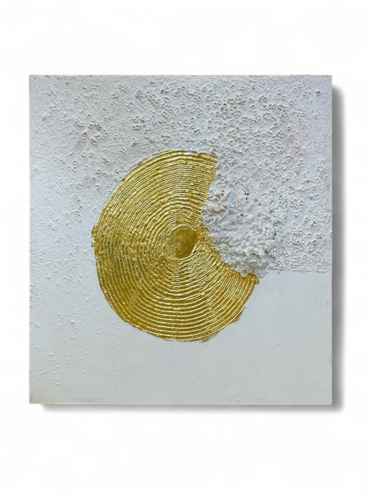 Gold & White | Hand Painting