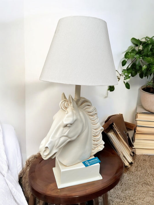 Face Horse Lamp | Pair for Side Tables