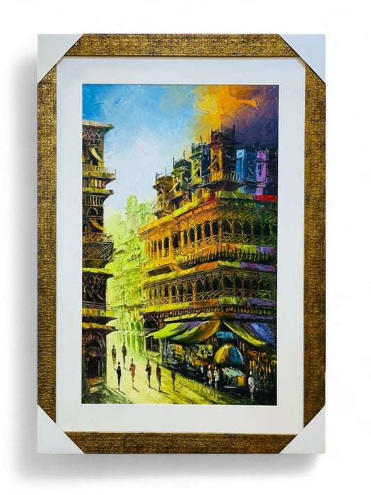 City View | Hand Painting