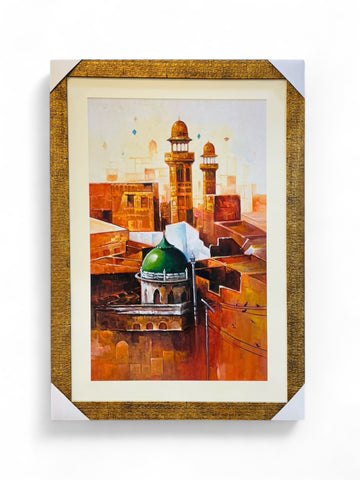 Mosque | Hand Painting Mosque | Hand Painting