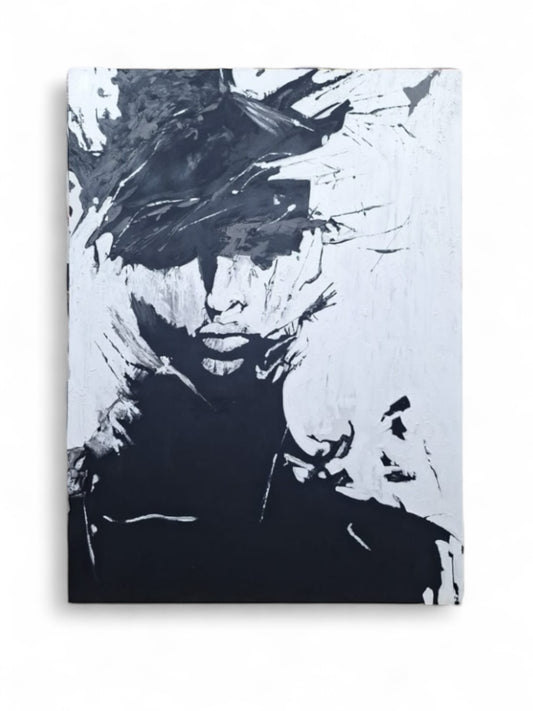 Black & White | Hand Painting