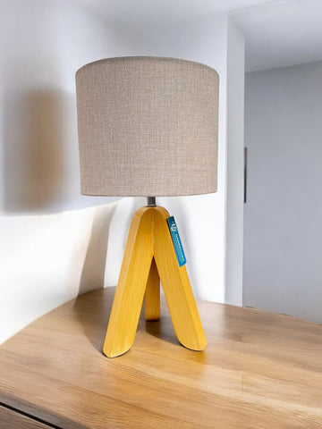 Tripod Wooden Lamp | Pair for Side Tables Tripod Wooden Lamp | Pair for Side Tables