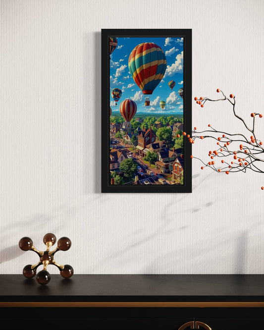 Hot Air Ballon | Animated Wall Art Frame