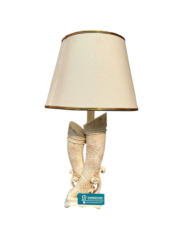 Elephant Tooth Lamp | Pair for Side Tables