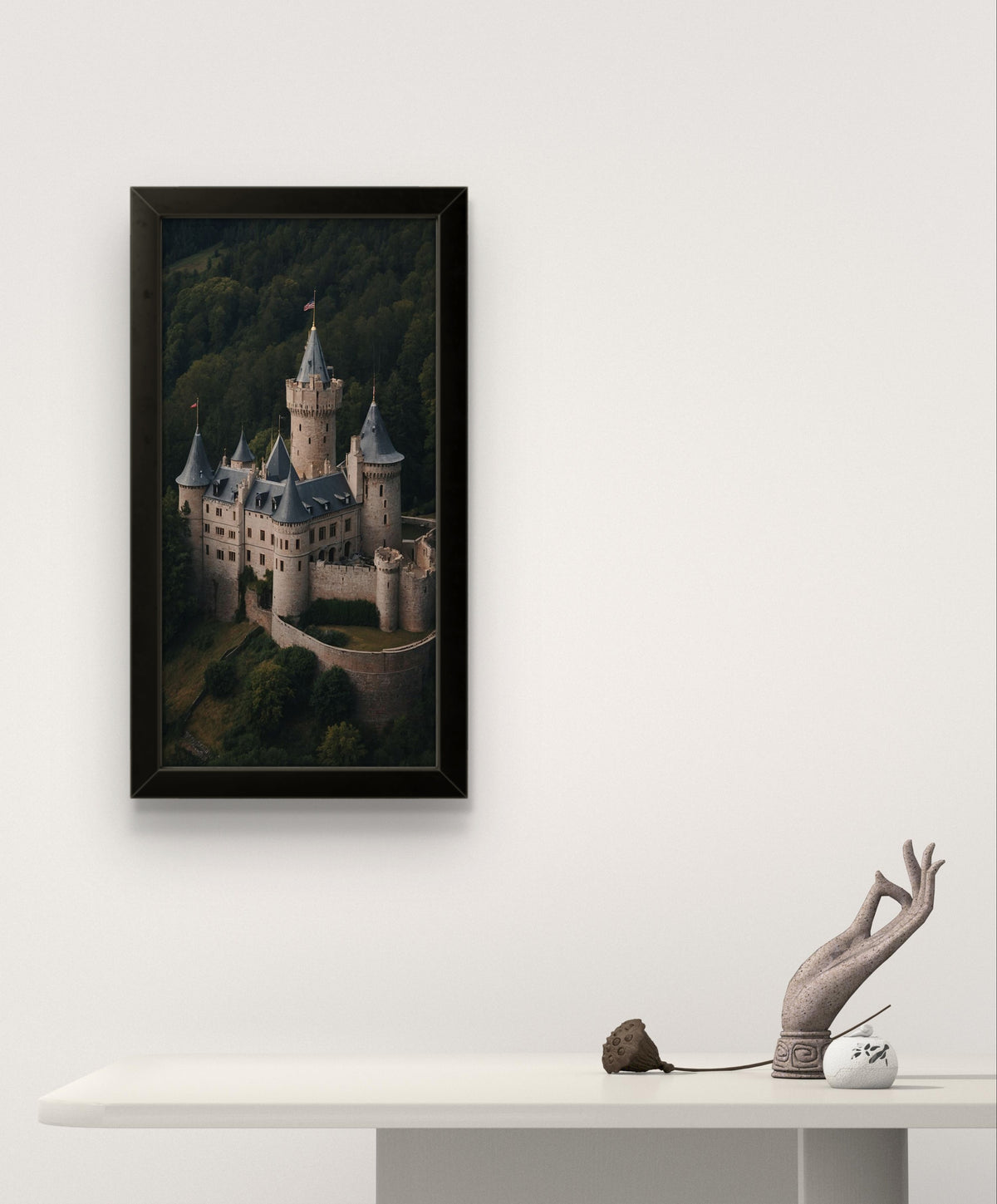 Elegant Castle | Vintage Wall Art Frame