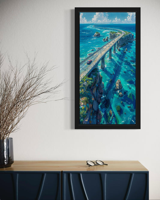 Beautiful Highway | Nature Wall Art Frame