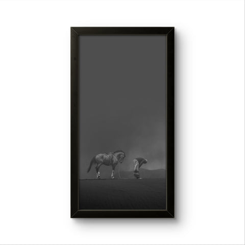 Muslim & Horse | Wall Art Frame