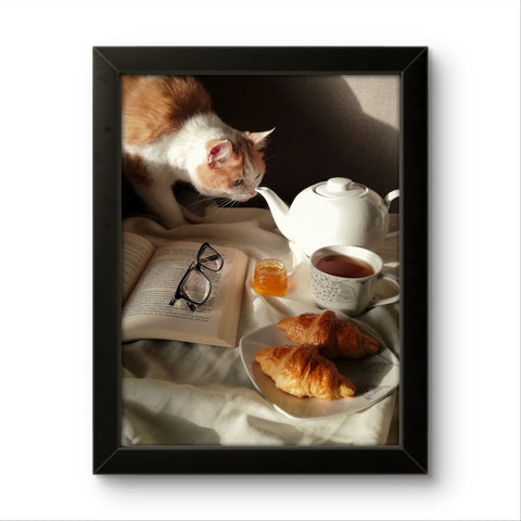 Breakfast with Bestie | Creature Wall Art Frame