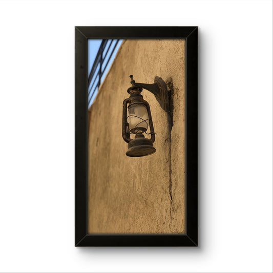 Antique Light | Vintage Wall Art Frame