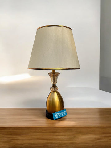 TwoTone Gold Lamp | Pair for Side Tables