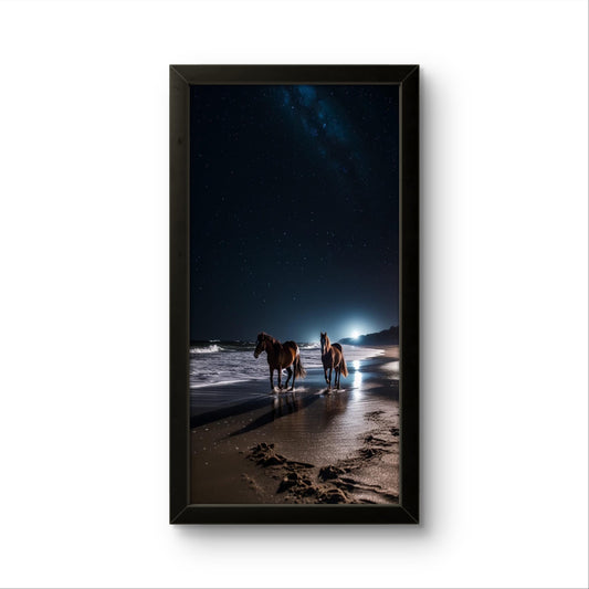 Dual Gallop | Creature Wall Art Frame