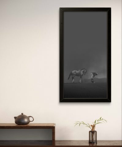 Muslim & Horse | Wall Art Frame