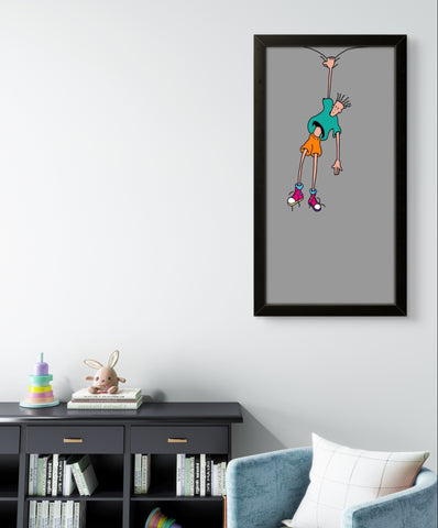 Hang in there | Funny Wall Art Frame