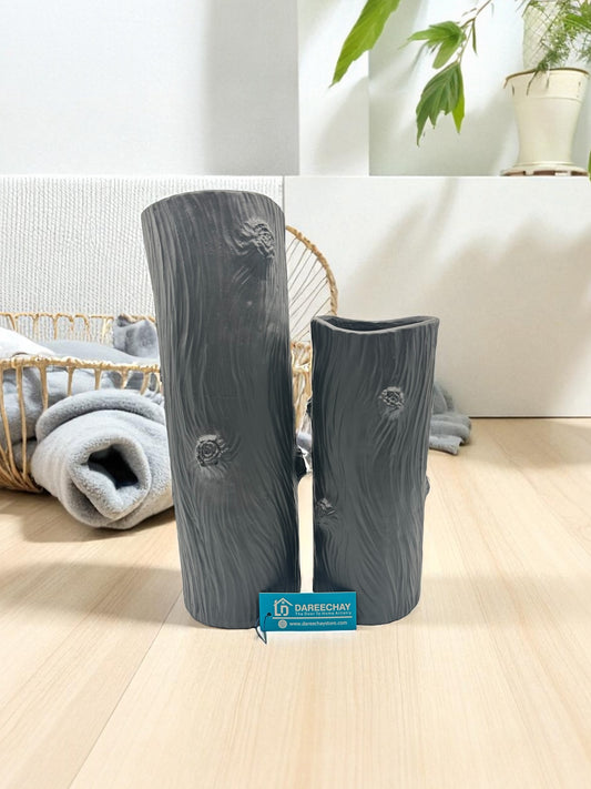 Tree Trunk Vase | Table Decoration