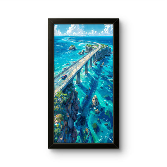 Beautiful Highway | Nature Wall Art Frame