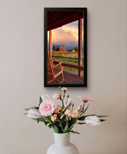 Beautiful Village | Nature Wall Art Frame