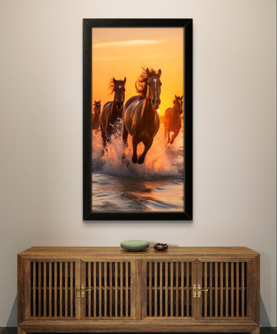 Running Horses | Creature Wall Art Frame