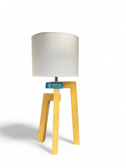 TrioBeam Wooden Lamp | Pair for Side Tables