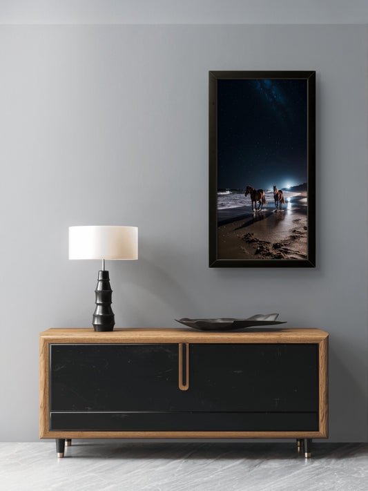 Dual Gallop | Creature Wall Art Frame