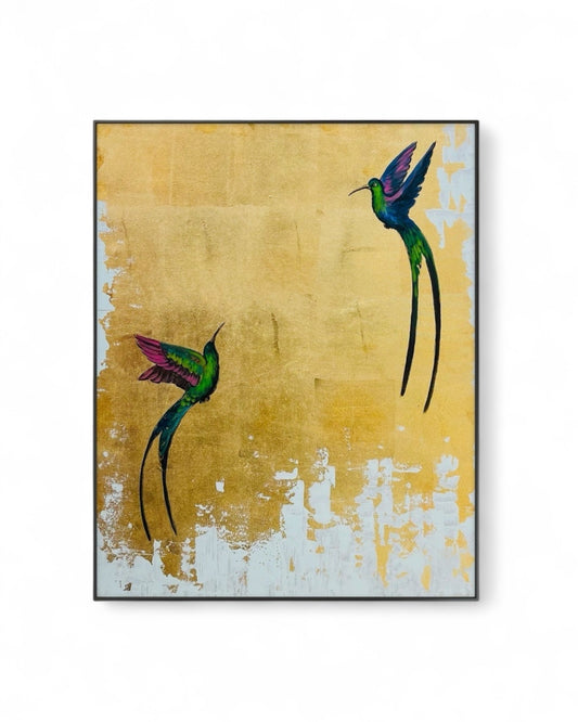 Hummingbirds | Hand painting