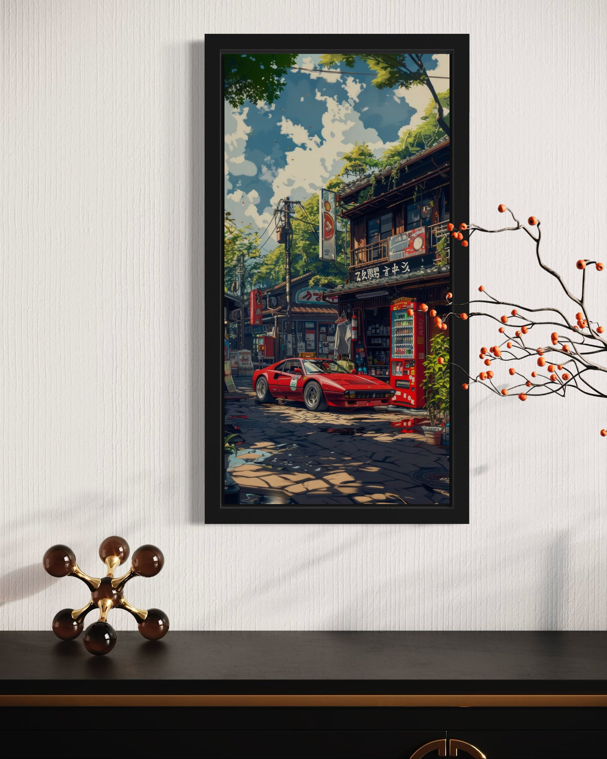 Classic Ferrari | Animated Wall Art Frame