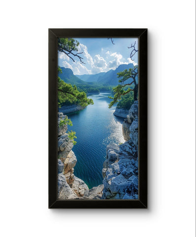 Mountains & Sea | Nature Wall Art Frame