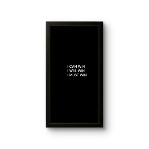 Win | Motivational Wall Art Frame