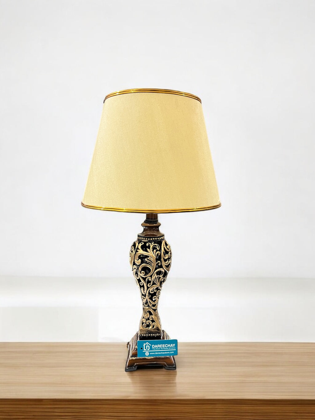 Old Pillar Lamp | Pair for Side Tables
