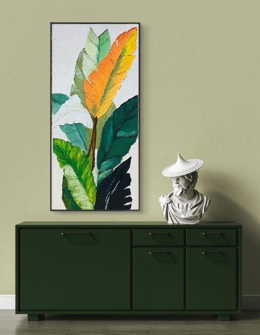 Multi Leaf  | Hand painting