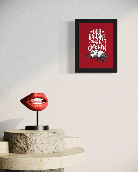 Dus Bahane | Funny Wall Art Frame