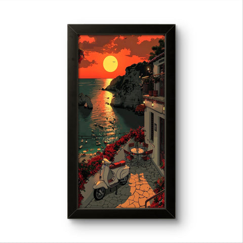 Beautiful Sunset | Animated Wall Art Frame