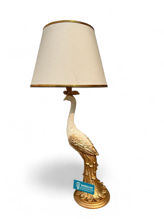 Peahen Lamp | Pair for Side Tables