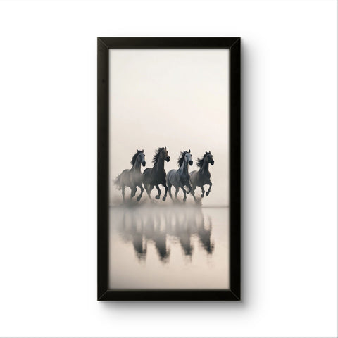 Horse Group | Creature Wall Art Frame