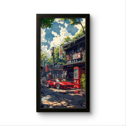 Classic Ferrari | Animated Wall Art Frame