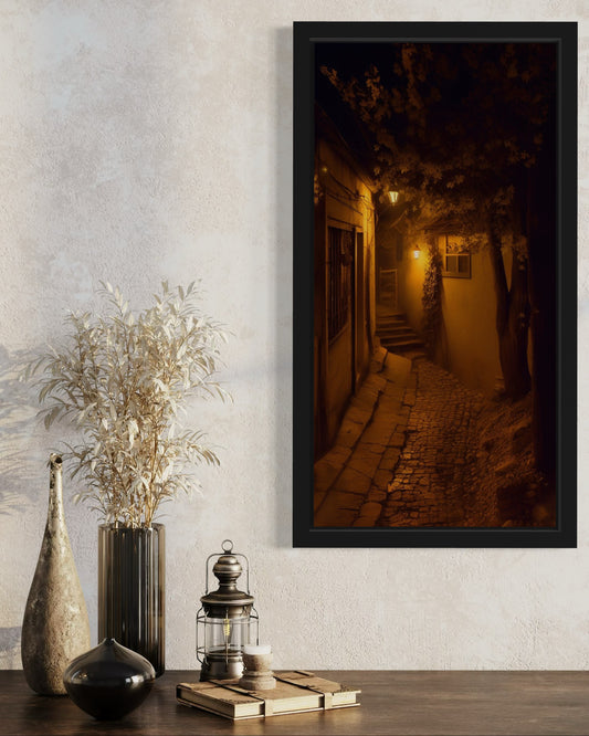 Streets & Nights | Vintage Wall Art Frame