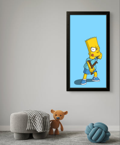 Simpson | Funny Wall Art Frame