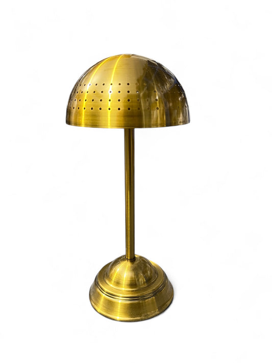 Umbrella Golden Lamp | Pair for Side Tables