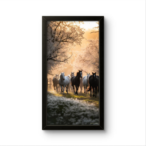 Herd of Horses | Creature Wall Art Frame