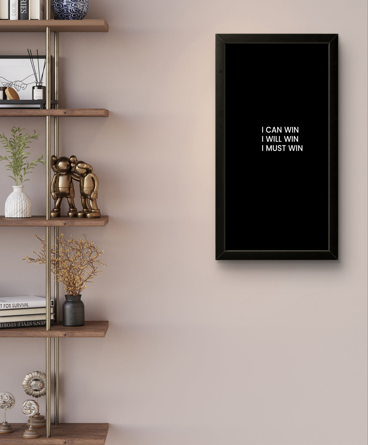 Win | Motivational Wall Art Frame