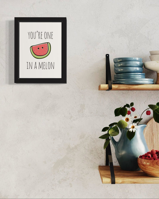 Melon | Funny Wall Art Frames