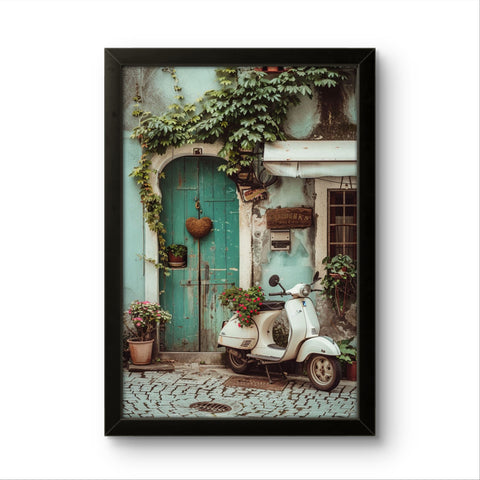 Vespa | Vintage Wall Art Frame