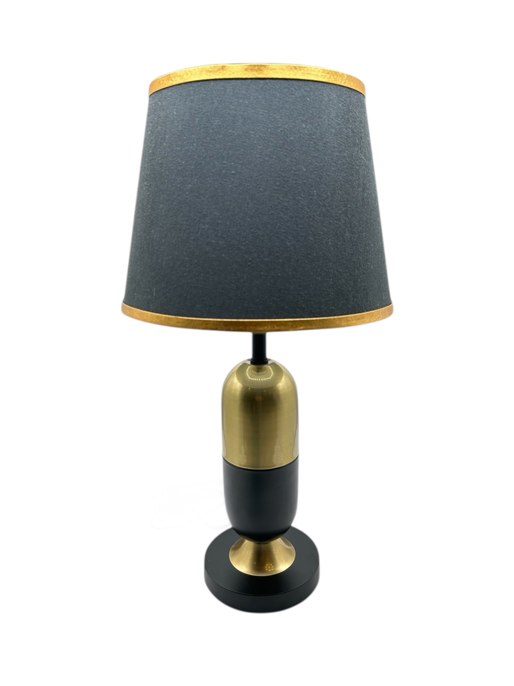 Stone Golden Lamp | Pair for Side Tables