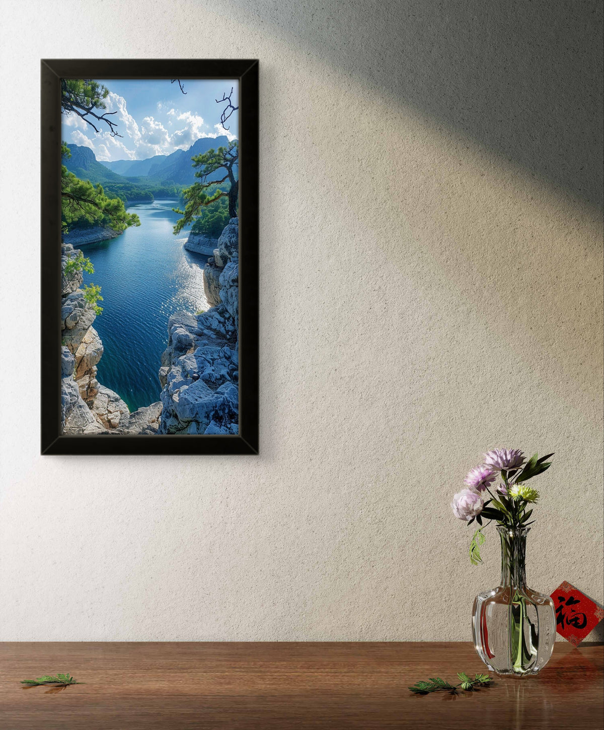 Mountains & Sea | Nature Wall Art Frame